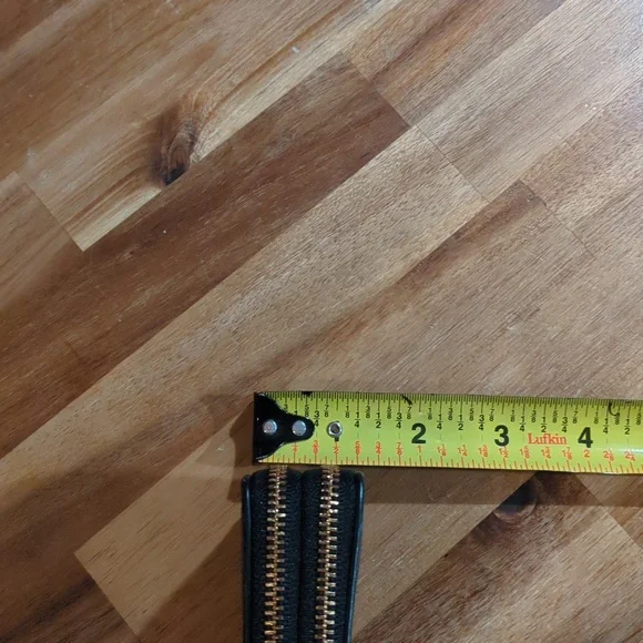 Coach Brown Small Double Zip Wallet/Card Holder - Picture 15 of 16